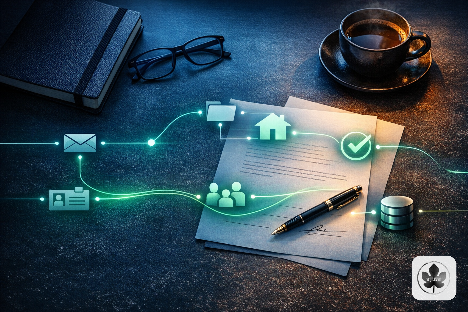Merkbeeld voor VrijLeven: a sector-specific AI service layer turning repetitive customer contact and documentation into easier work and a warmer customer experience