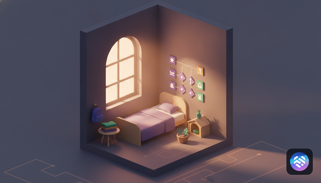 Visual routines for neurodivergent children: 7-day reset