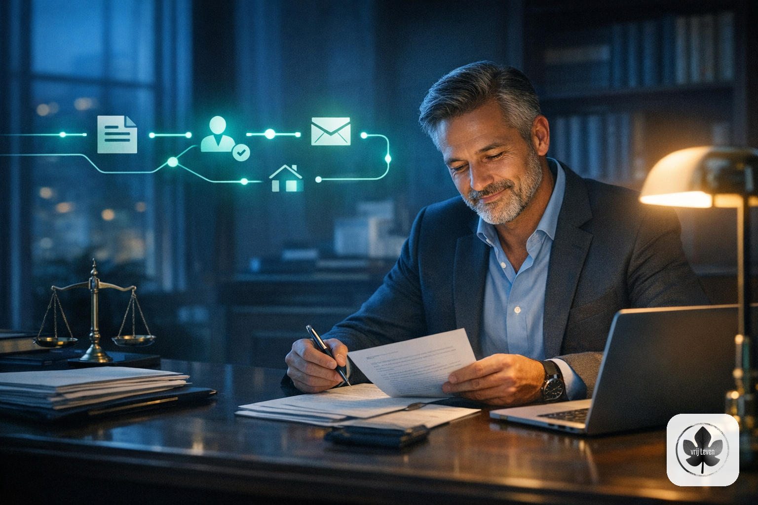 Merkbeeld voor VrijLeven: a sector-specific AI service layer turning repetitive customer contact and documentation into easier work and a warmer customer experience